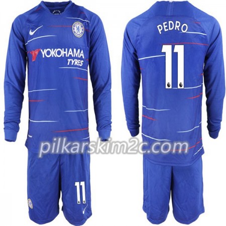 Koszulka Chelsea Pedro 11 Dziecięca Główna 2018-2019 - Koszulki Piłkarskie(L/S)